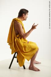 Sitting reference poses of Jackie